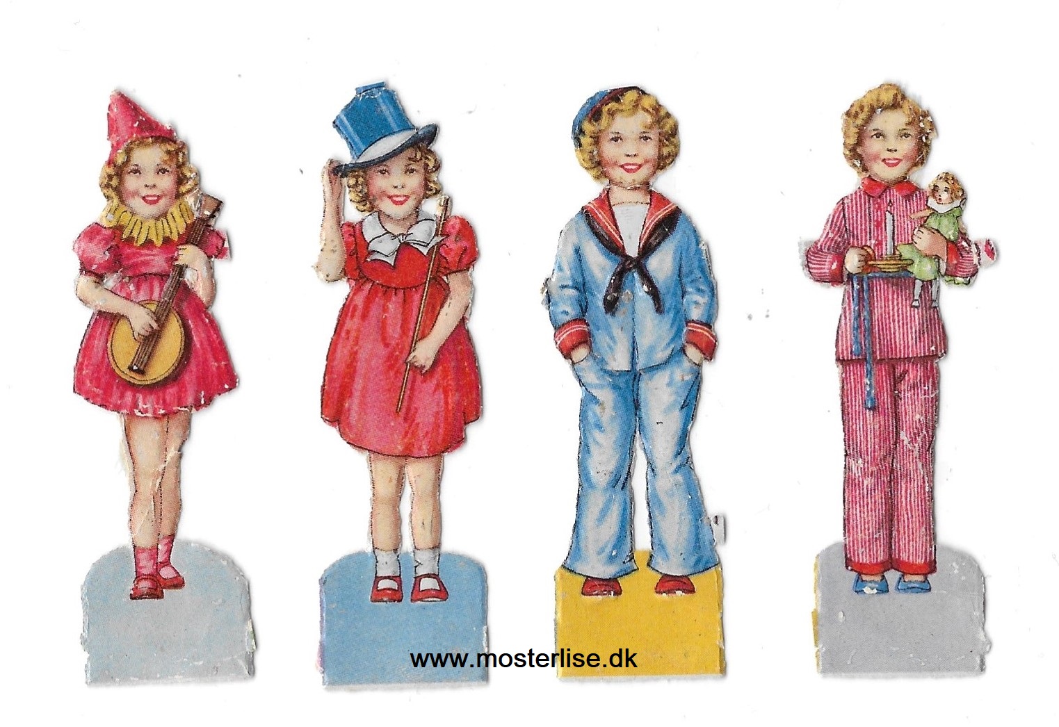 Gamle glansbilleder